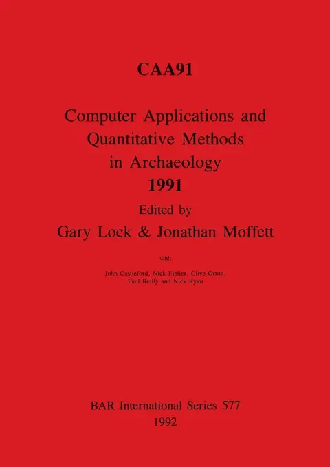 Cover of Computer Applications and Quantitative Methods in Archaeology 1991
