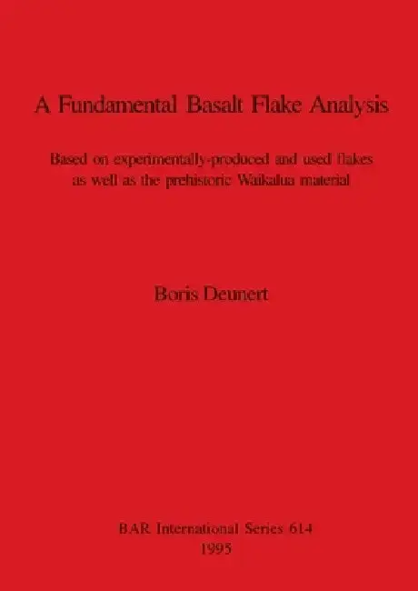 Cover of A Fundamental Basalt Flake Analysis