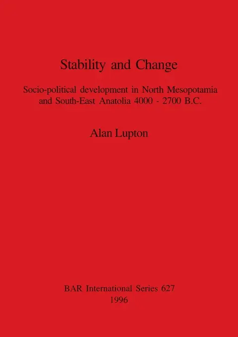 Cover of Stability and Change