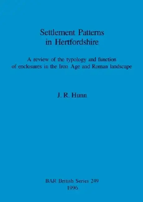 Cover of Settlement Patterns in Hertfordshire