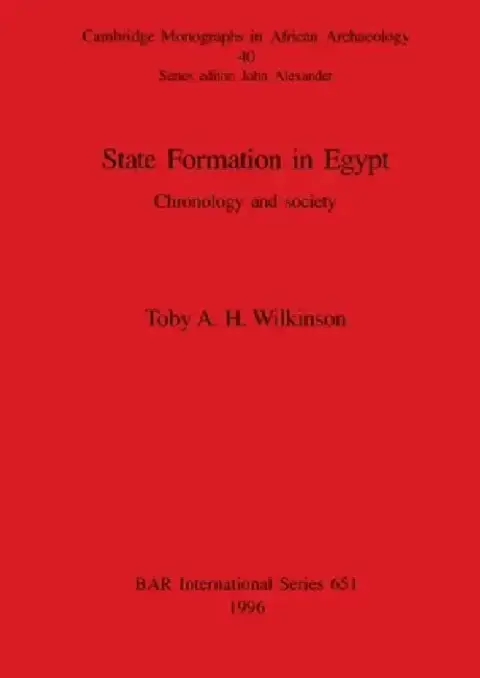 Cover of State Formation in Egypt