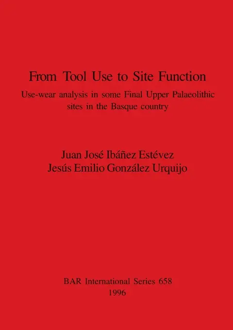 Cover of From Tool Use to Site Function