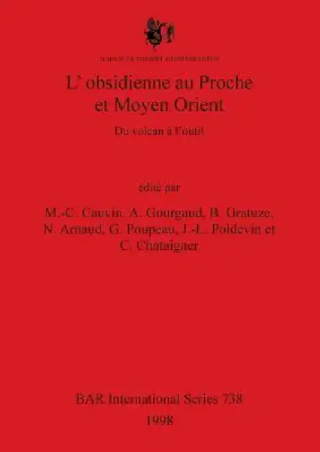 Cover of L'obsidienne au Proche et Moyen Orient
