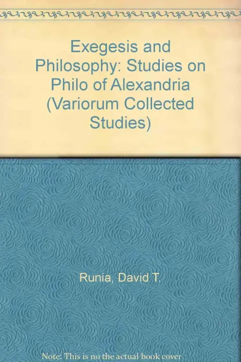 Cover of Exegesis and Philosophy