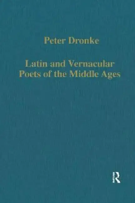 Cover of Latin and Vernacular Poets of the Middle Ages