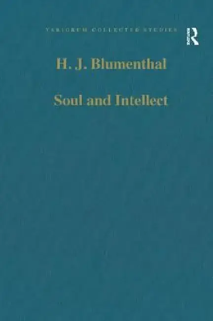 Cover of Soul and Intellect