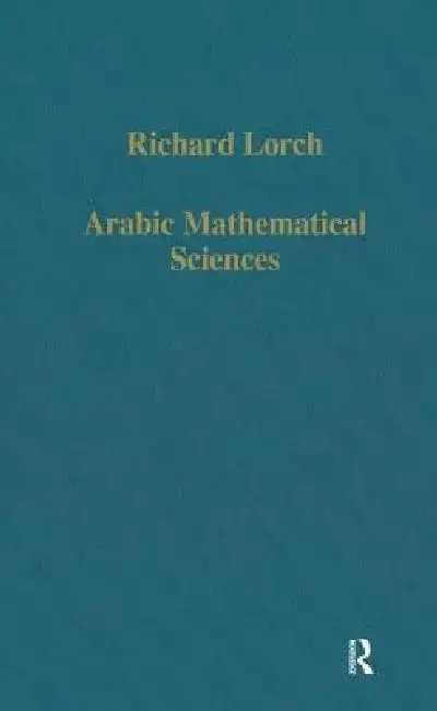 Cover of Arabic Mathematical Sciences