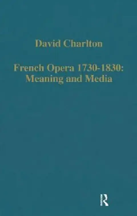 Cover of French Opera 1730-1830