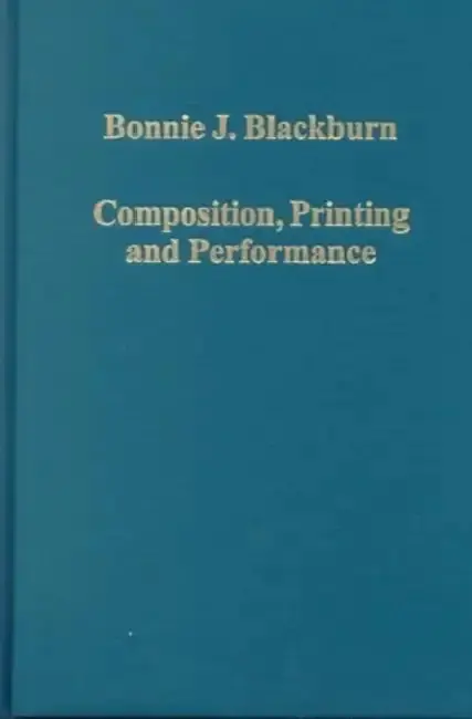 Cover of Composition, Printing and Performance