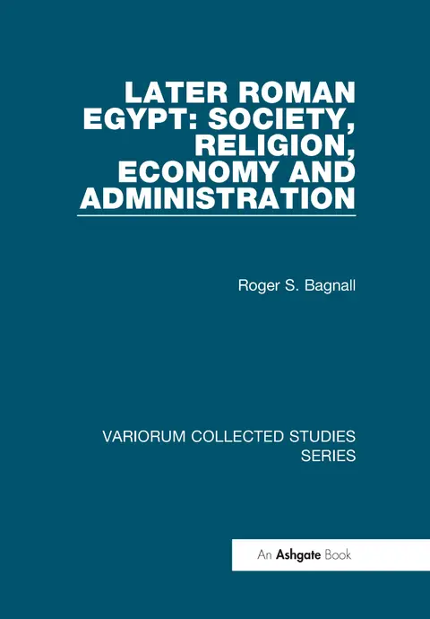Cover of Later Roman Egypt