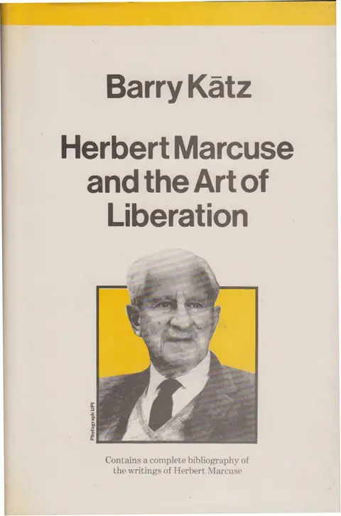Cover of Herbert Marcuse