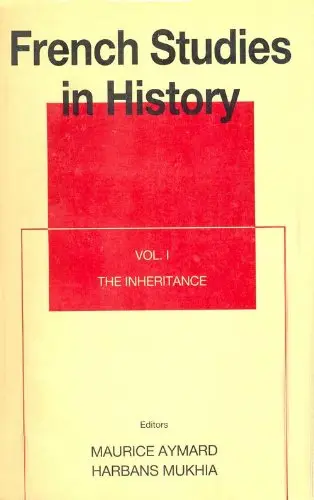 Cover of French Studies in History