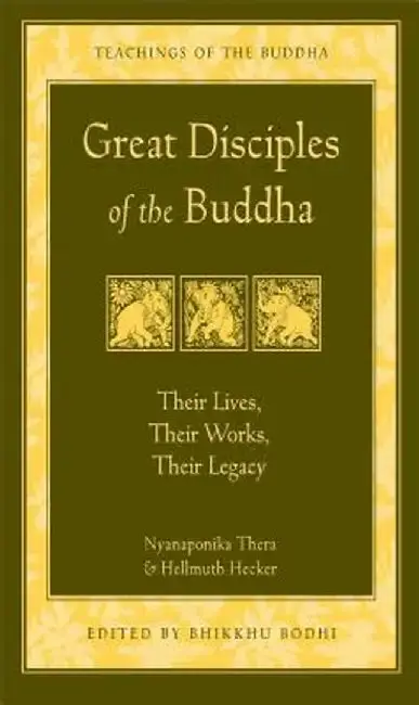 Cover of Great Disciples of the Buddha