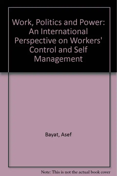 Cover of Work, Politics and Power