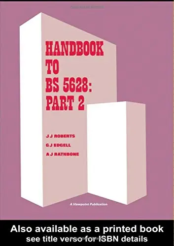 Cover of Handbook to BS 5628