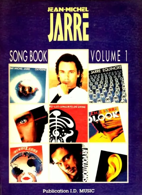 Cover of Jean-Michel Jarre Song Book Volume 1