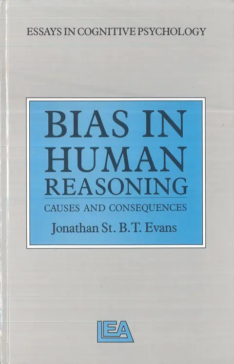 Cover of Bias in Human Reasoning