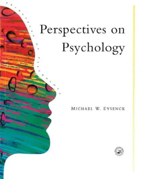 Cover of Perspectives On Psychology