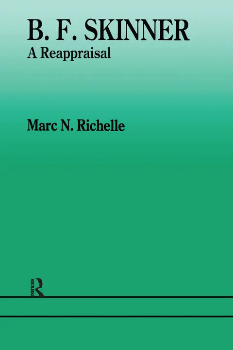 Cover of B. F. Skinner