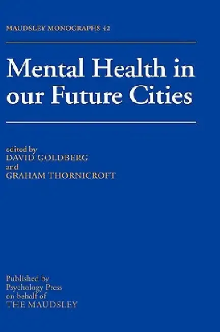 Cover of Mental Health In Our Future Cities
