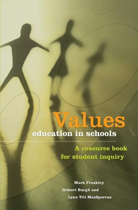Cover of Values Education in Schools