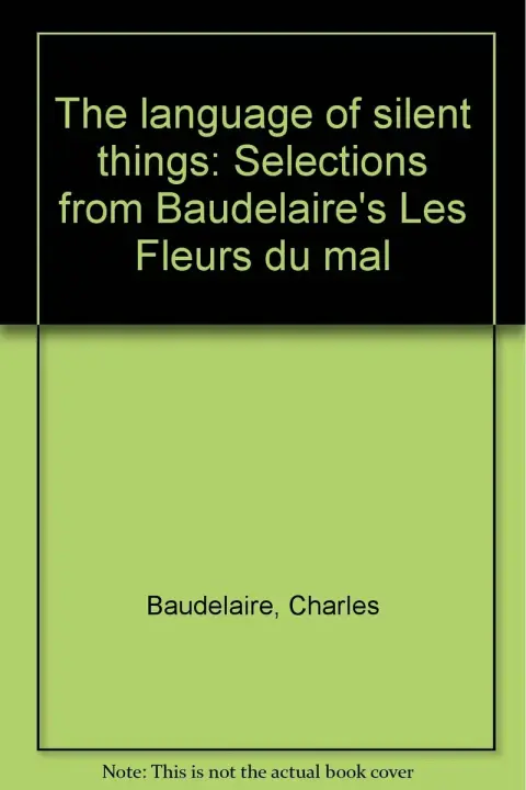 Cover of The language of silent things
