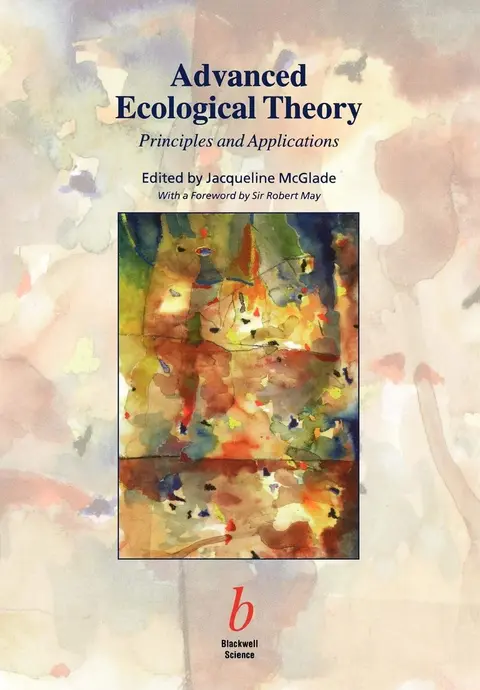 Cover of Advanced Ecological Theory