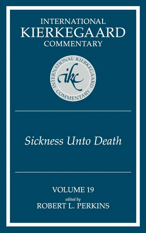 Cover of "Sickness Unto Death"