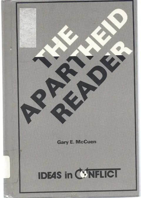 Cover of The Apartheid Reader