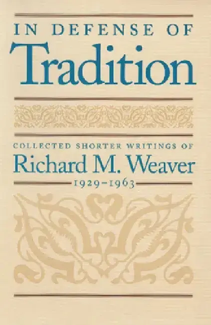 Cover of In Defense of Tradition