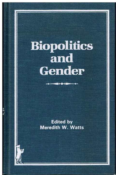 Cover of Biopolitics and Gender