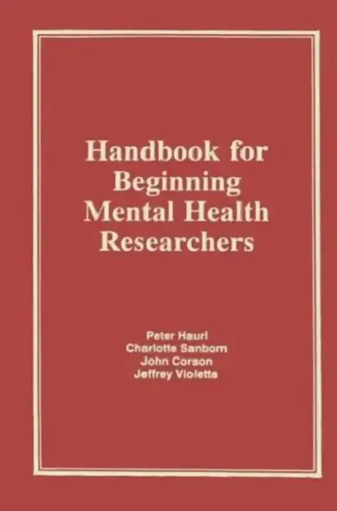 Cover of Handbook for Beginning Mental Health Researchers