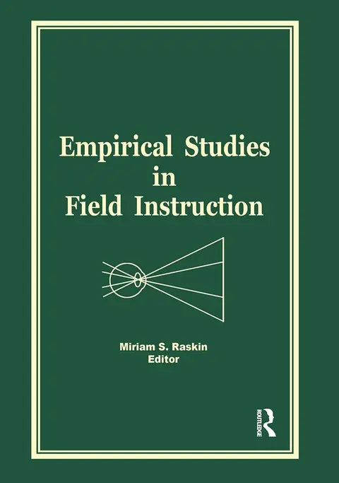 Cover of Empirical Studies in Field Instruction