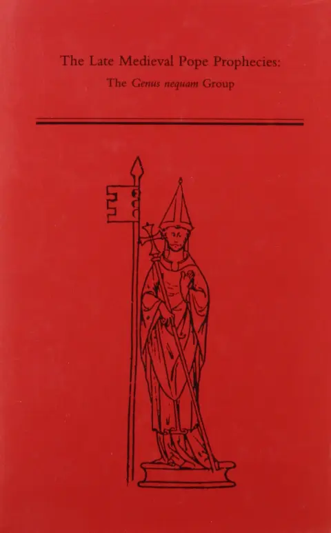 Cover of The Late Medieval Pope Prophecies