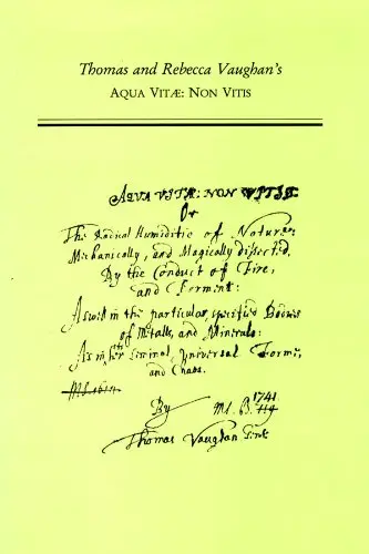Cover of Aqua Vitae