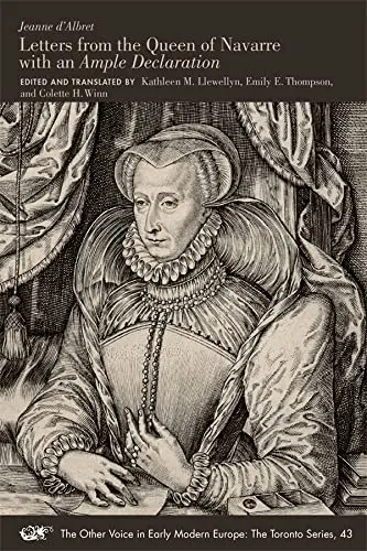 Cover of Letters from the Queen of Navarre with an Ample Declaration