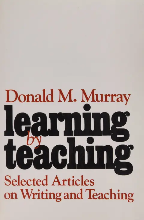 Cover of Learning by Teaching