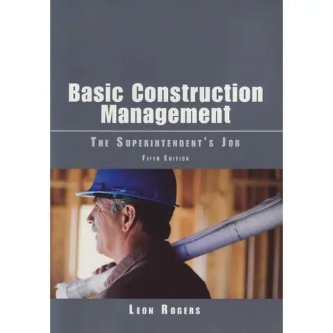 Cover of Basic Construction Management