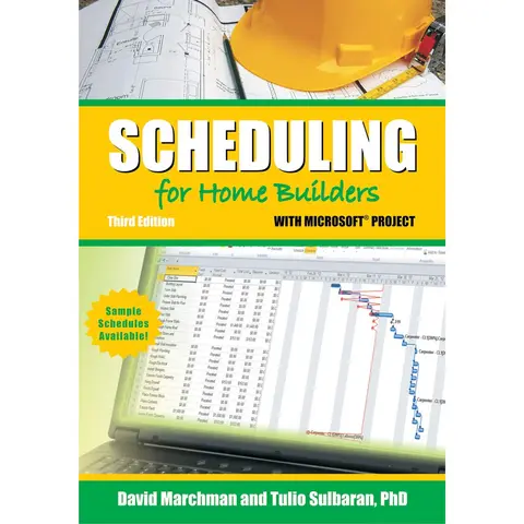 Cover of Scheduling for Home Builders with Microsoft Project