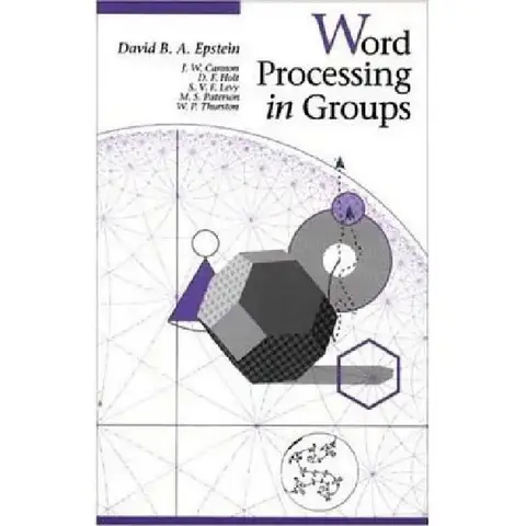 Cover of Word Processing In Groups
