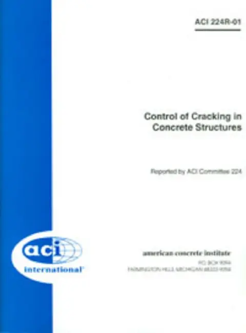 Cover of Control of Cracking in Concrete Structures