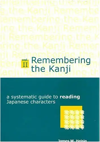 Cover of Remembering the Kanji II