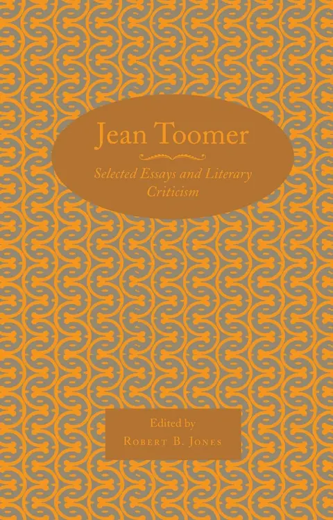 Cover of Jean Toomer