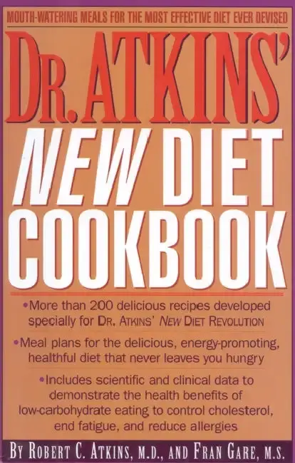 Cover of Dr. Atkins' New Diet Cookbook