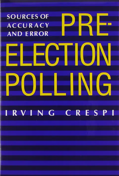 Cover of Pre-Election Polling