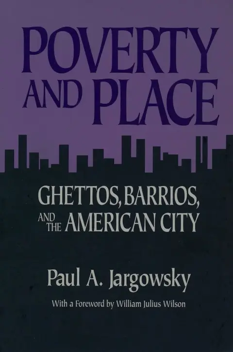 Cover of Poverty and Place