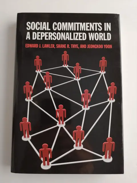 Cover of Social Commitments in a Depersonalized World