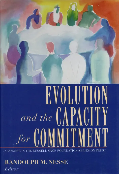Cover of Evolution and the Capacity for Commitment