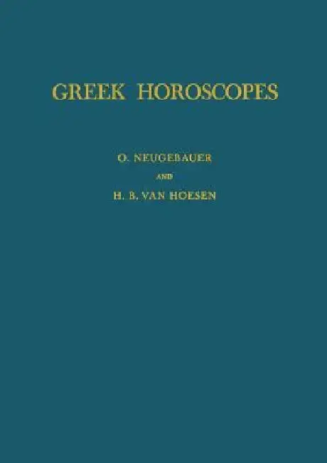 Cover of Greek Horoscopes