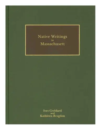 Cover of Native Writings in Massachusetts